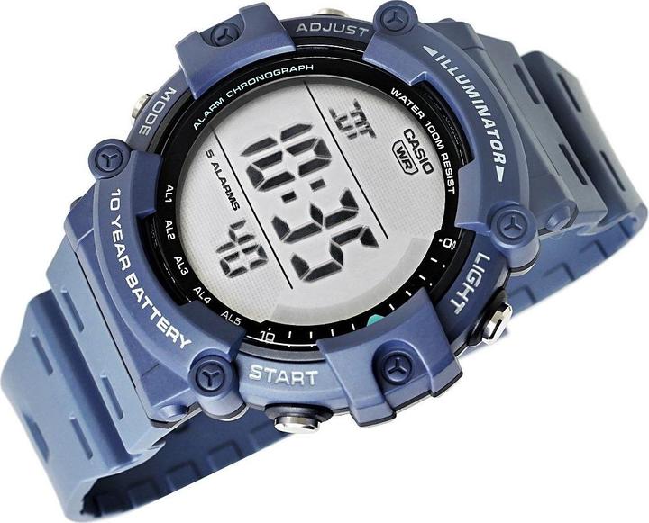 Actual product image Casio AE-1500WH-2AVDF Unisex Watch (Digital watch, 51 mm)