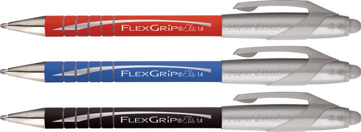 Actual product image Paper Mate Ballpoint pen FlexGrip Elite (Black, 1 x)