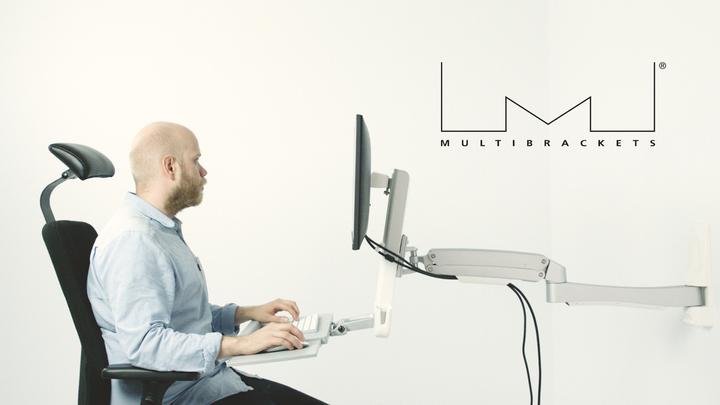 Actual product image Multibrackets Arm Single Extended (Wall, 27")