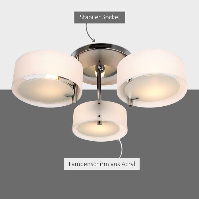 Produktbild Homcom Deckenlampe Kronleuchter (E27)