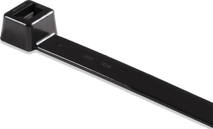 Actual product image HellermannTyton LK2A Bk Cable Tie Heat Rod-270x4.6mm (Plastic cable ties, 270 mm, 100 pcs.)