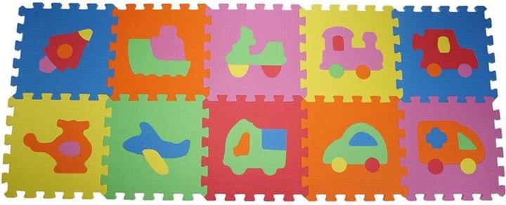Immagine prodotto Knorrtoys Tappeto puzzle - "Veicoli"/10 pezzi/32 cm (32 x 32 cm)