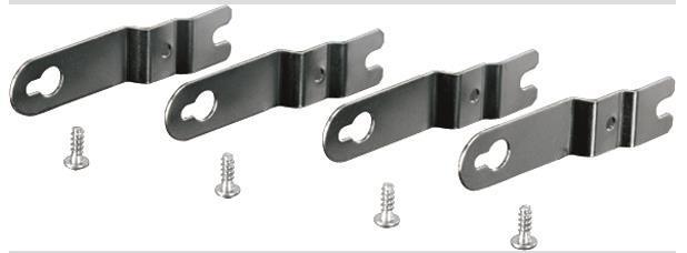 Hensel Eclisses extérieures ENYSTAR 4 pièces FP AL 40 VE4