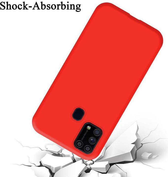 Actual product image Cadorabo TPU Liquid Silicone Case Cover (Samsung Galaxy M31)