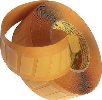Produktbild 3M Doppelseitiges Klebeband gelb 25 mmx12 mm VE=Rolle à 1000 Stück (25 mm)
