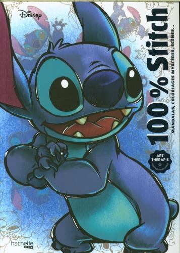 Actual product image 100 % Stitch : mandalas, coloriages mystères, scènes (French, Collectif, 2025)