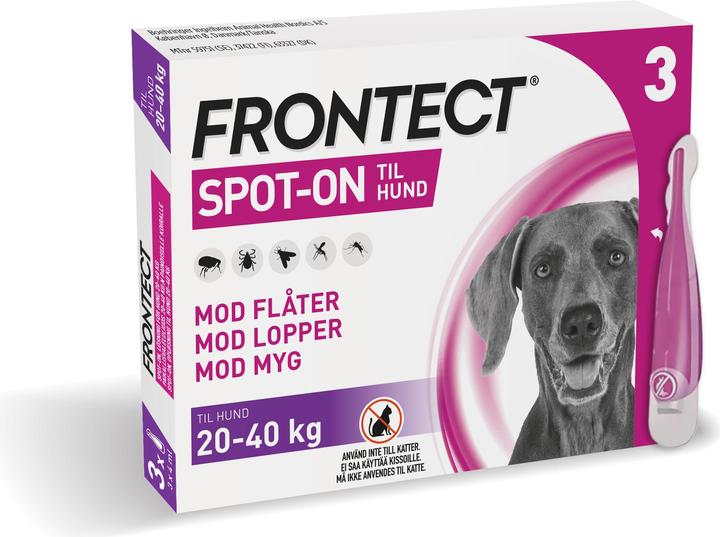 Actual product image Tommi CZ Frontect 3 x 4 ml for dog 20-40 kg - (300727) (Dog, 12 ml)