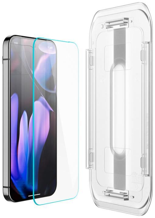 Actual product image Spigen EZ Fit Tempered Glass Clear Screen Protector Google Pixel 9/9 Pro 2-Pack (2 Piece, Google Pixel 9 Pro, Google Pixel 9)