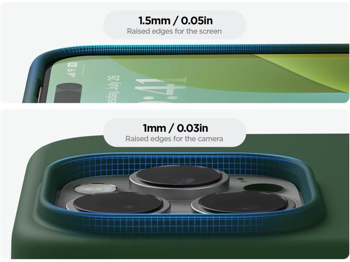 Actual product image Screenguard Liquid Silicone Case (Apple iPhone 16 Pro)