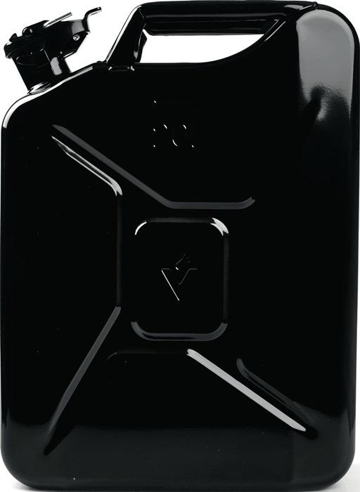 Immagine prodotto Valpro Tanica carburante 20 l Nero RAL 9005 Lamiera d'acciaio 0,9 mm L345xL165xH470mm