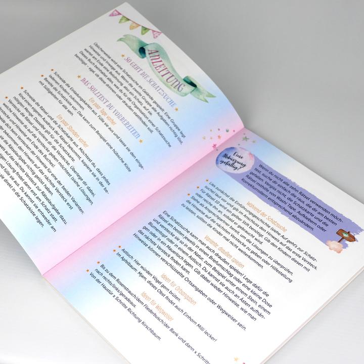 Actual product image Die Einhorn-Schatzsuche/-Schnitzeljagd für deinen Kindergeburtstag (German, 2022)