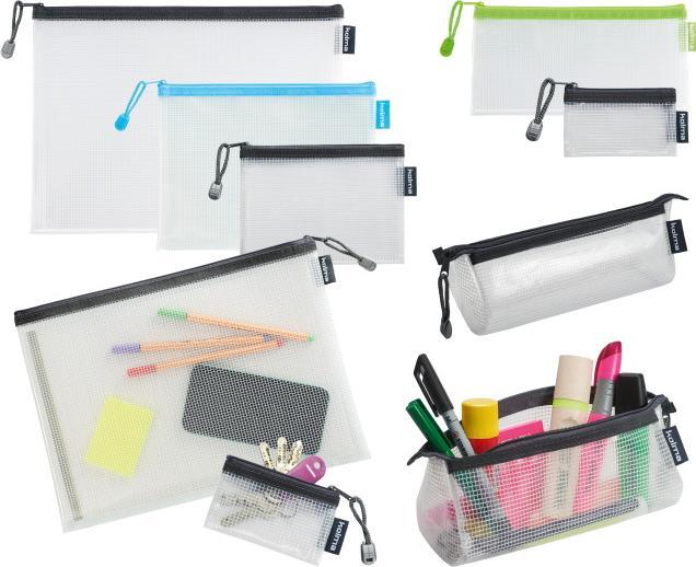 Immagine prodotto Kolma Borsa a rete A4 antracite con chiusura a zip