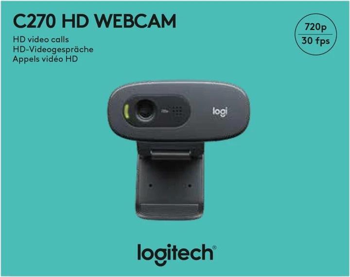 Produktbild Logitech C270 (0.90 Mpx)