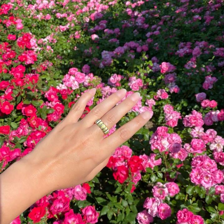 Produktbild Candy Ring Braxton, 925 Sterling Silber, vergoldet (50, 925 Silber)