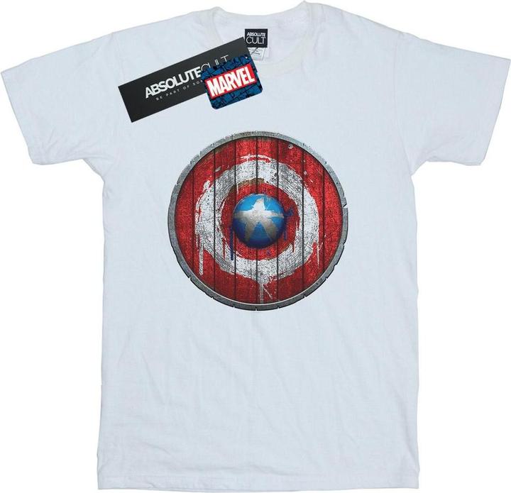 Produktbild Captain America Wooden Shield TShirt (XL)