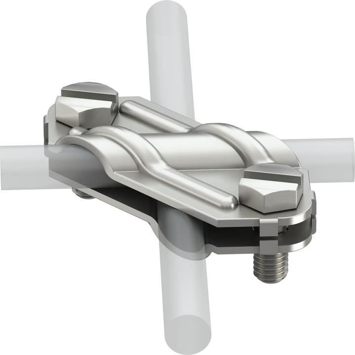 Immagine prodotto OBO Bettermann OBO 250 Connettore a croce V4A 8-10 mm in acciaio inox