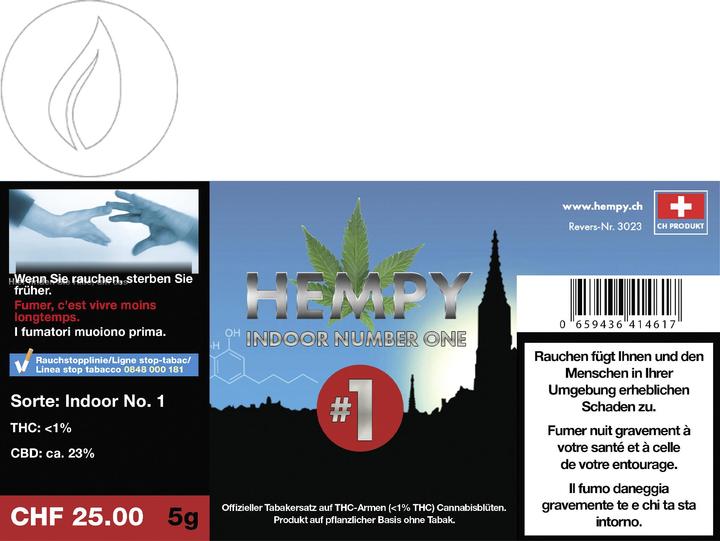 Actual product image Hempy Indoor No.1 (42.85 g, Indoor)