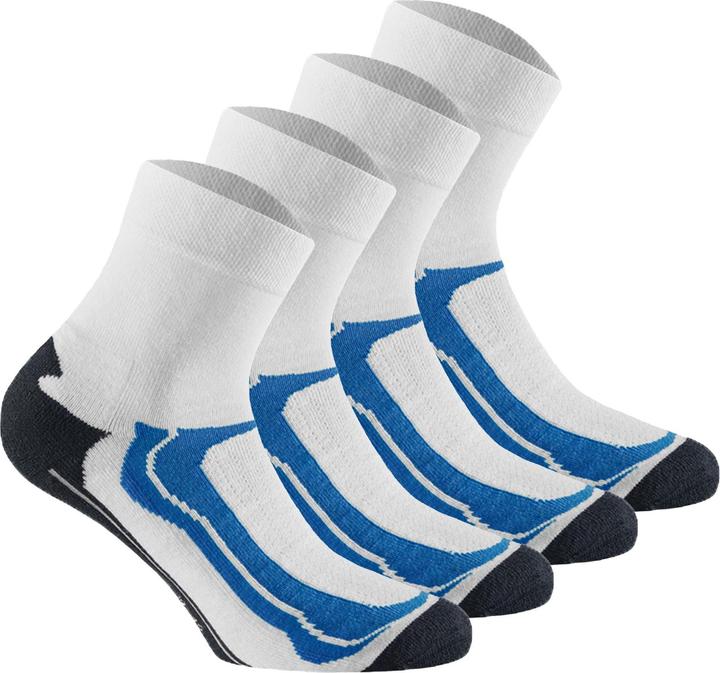 Immagine prodotto Rohner Socken Sportlich Bequem sitzend Basic Quarter Sport (confezione da 4, 39 - 42)