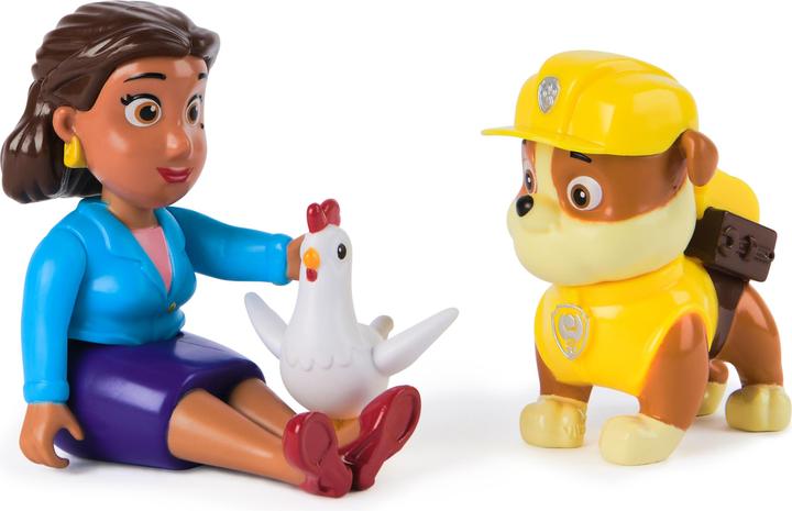 Actual product image Paw Patrol Rubble, Mayor Goodway & Chickaletta