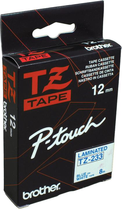 Actual product image Brother Tze-233 (1.20 cm, Grey)
