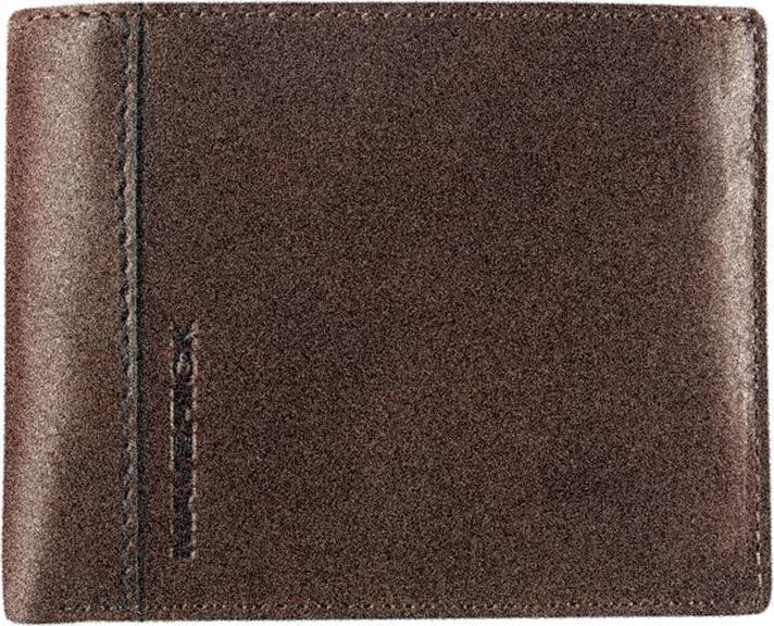 Image du produit Maverick Brown porte-dollar cuir RFID avec 2 pochettes pour des billets, brun