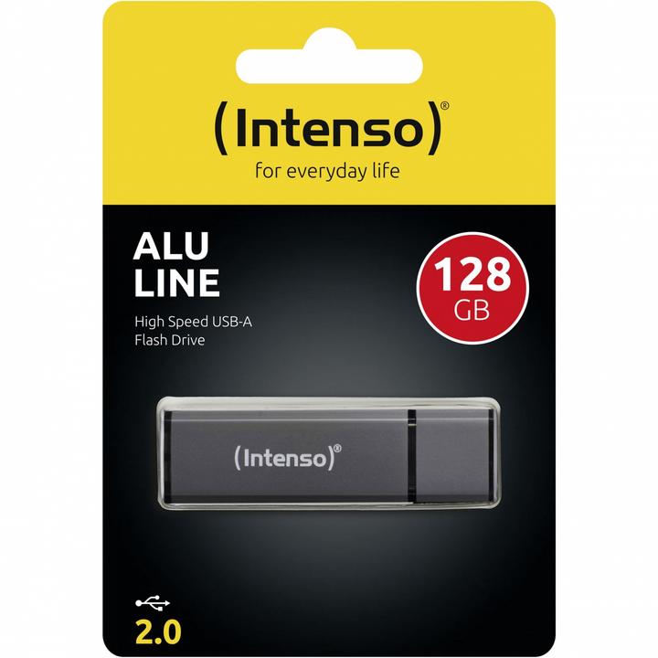 Produktbild Intenso Alu Line 128GB USB Stick 2.0 (128 GB, USB-A)