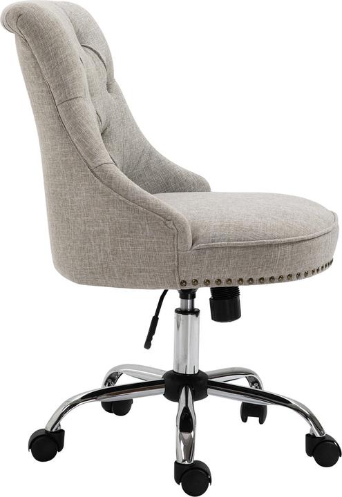 Immagine prodotto Homcom Polsterstuhl mit Chesterfield-Lehne