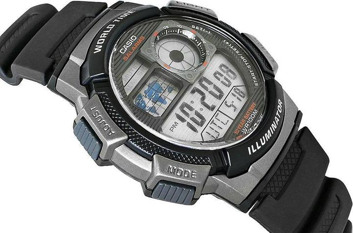Image du produit Casio Standard - AE-1000W-1BVEF (Montre numérique, 48.10 mm)