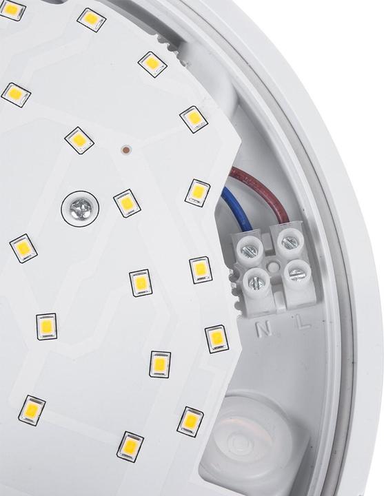 Immagine prodotto Maclean MCE291W Lampada LED con sensore di movimento a infrarossi 1100lm 15W IP54 baltas (1100 lm)