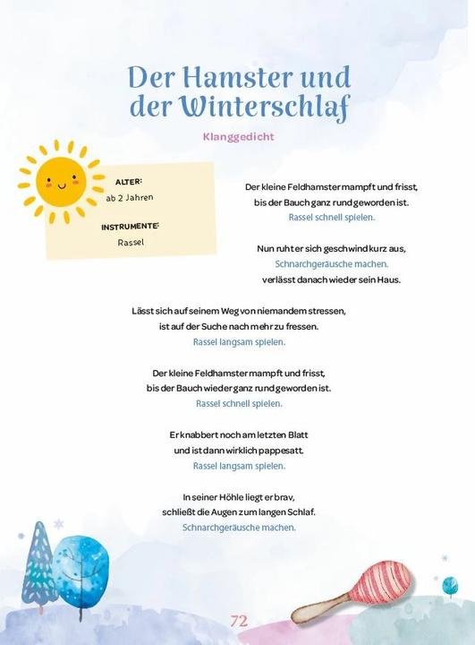 Produktbild Djogo:Klanggeschichten für den Krippen- (Deutsch, Sabrina Djogo, 2024)