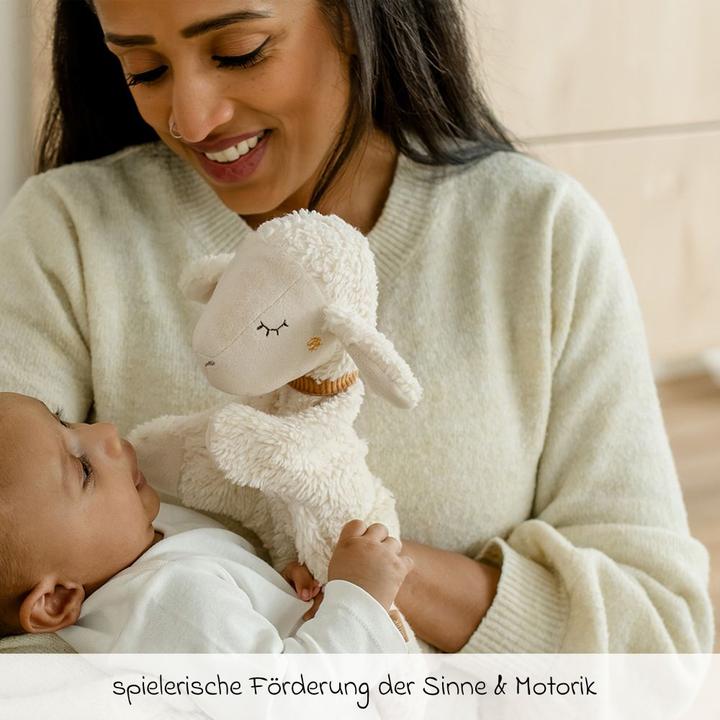 Actual product image Fehn Kasperletheater & Handpuppen Handpuppe / Kuscheltier NATUR - Schaf