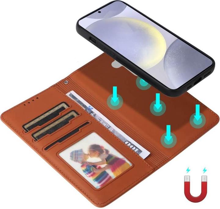Actual product image Cover-Discount Galaxy S25+ Plus - Teilbare Brieftasche 2-in-1 Handyhülle (Samsung Galaxy S25+)