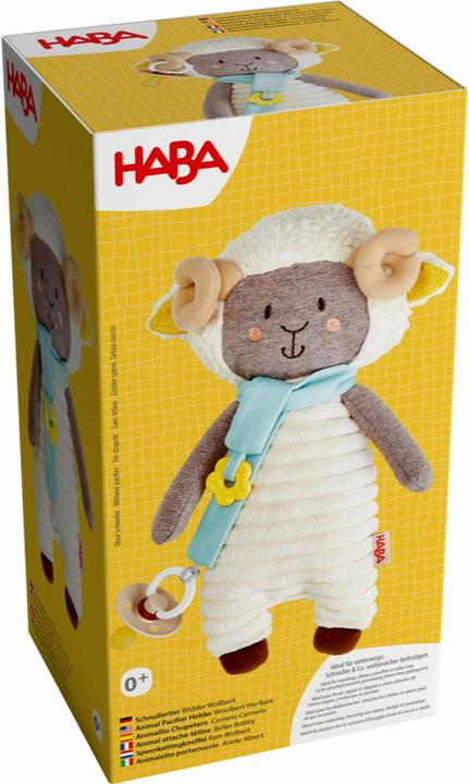 Produktbild Haba Schnullertier Widder Wollbert (1 x, bis 2 Jahre)