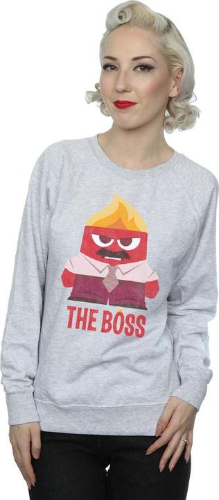 Immagine prodotto Disney Inside Out Anger The Boss Felpa Donna (L)