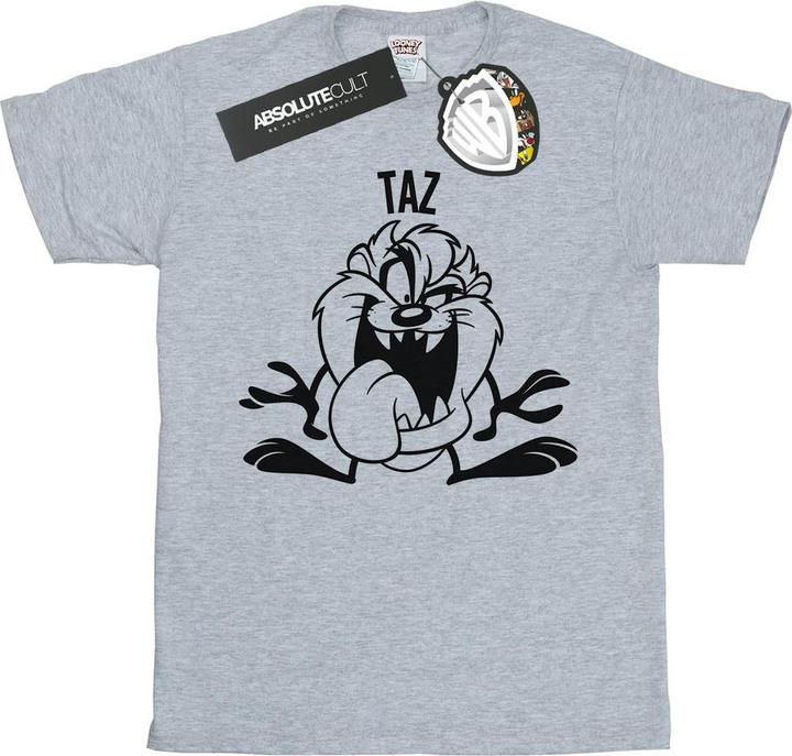 Immagine prodotto Looney Tunes Taz Large Head Maglietta Ampia Donna (L)