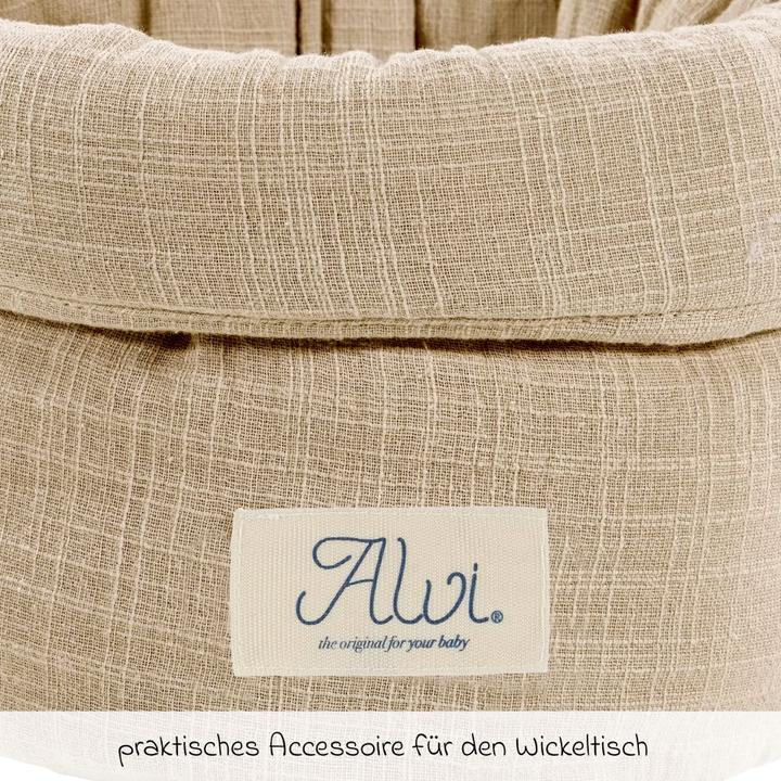Produktbild Alvi Aufbewahrungsboxen & Aufbewahrungskörbe Utensilo - Slub Muslin