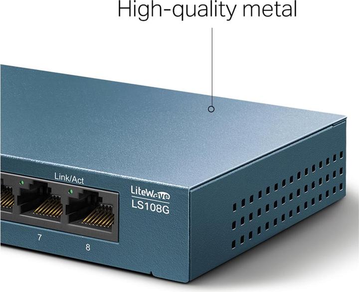 Actual product image TP-Link LS108G (8 Ports)