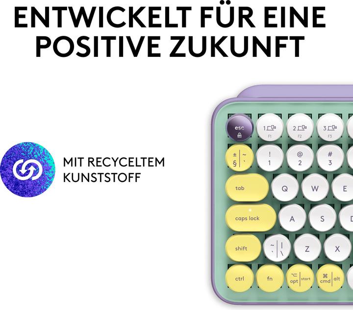 Actual product image Logitech POP Keys (DE, Wireless)