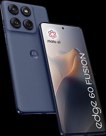 Motorola Moto Edge 60 Fusion 5G 12GB RAM 256GB - Slipstream (256 GB, Blu scuro, 6.67", 50 Mpx, 5G)