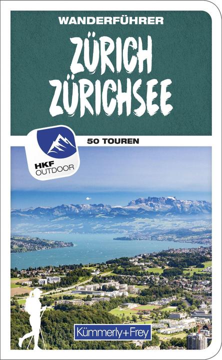 Actual product image Zürich Zürichsee Wanderführer (German, Francis Wille, Hallwag Kümmerly+Frey AG, 2023)