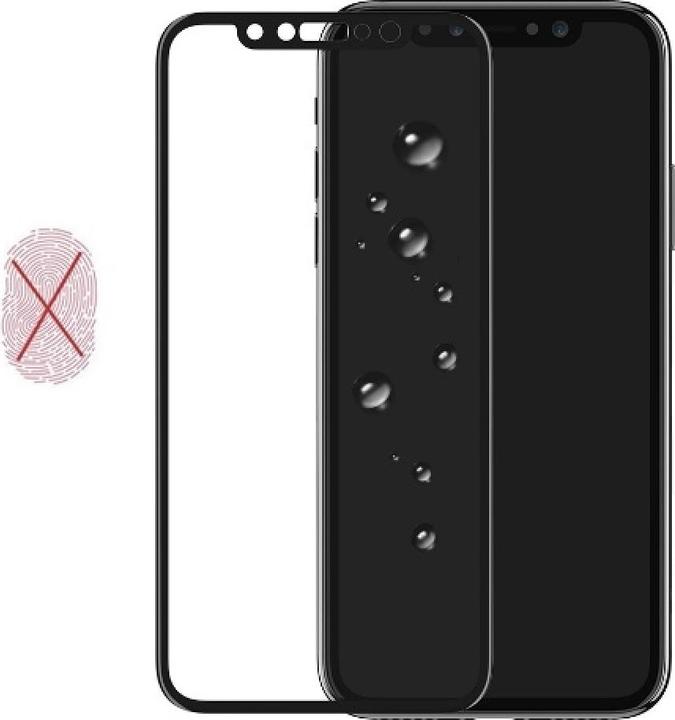 Actual product image Screenguard Apple iPhone XS Full Screen Protective Glass Film 2.5D 9H (1 Piece, Apple iPhone XS)