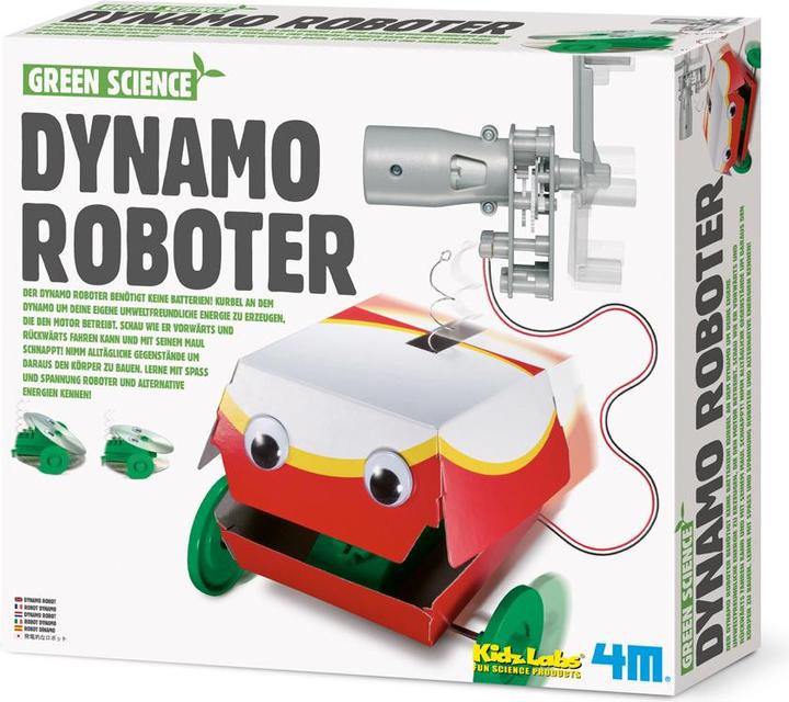 4M Green Science, Dynamo Robot (kit per esperimenti)