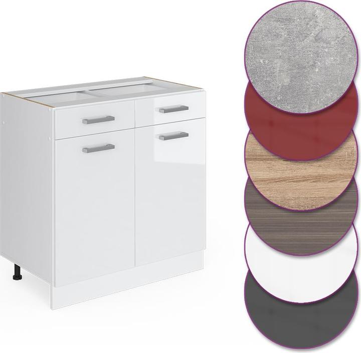 Actual product image Vicco Küchenschrank R-Line (80 x 46 x 81.5 cm)