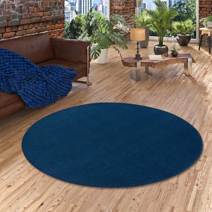 Produktbild Snapstyle Trend Velours Teppich Joy Rund (Ø 160 cm)
