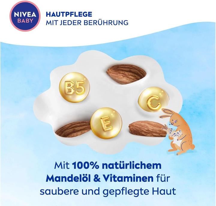 Actual product image NIVEA Soft & Cream Feuchttücher Quattro (228 Piece)