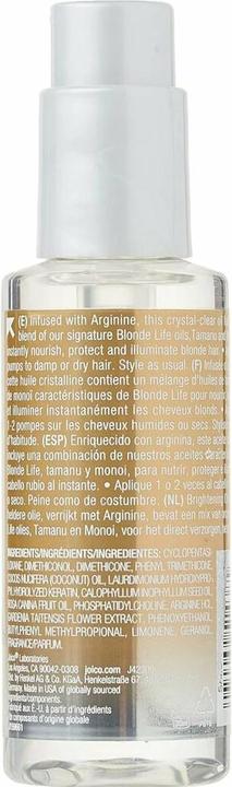 Actual product image Joico Blonde Life Brilliant Glow Brightening Oil, 100ml (100 ml)
