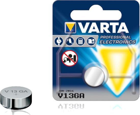 Image du produit Varta Electronics V13GA (1 pcs, LR44, 130 mAh)
