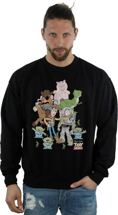 Actual product image Toy Story Mens Group Sweatshirt (XL)