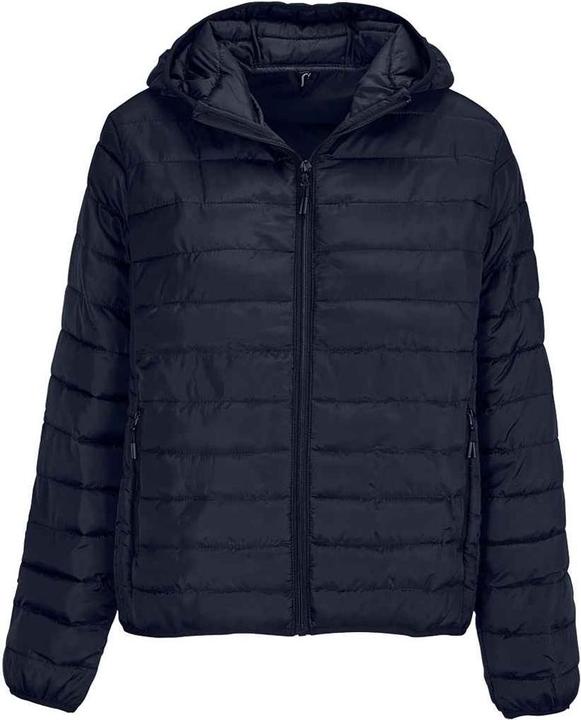 Sols Womens/Ladies Stream Hooded Padded Jacket (S)