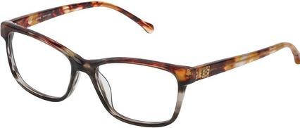Loewe Unisex Erwachsene VLWA20M5406K3 Optische Rahmen 55 Shiny Grey Havana